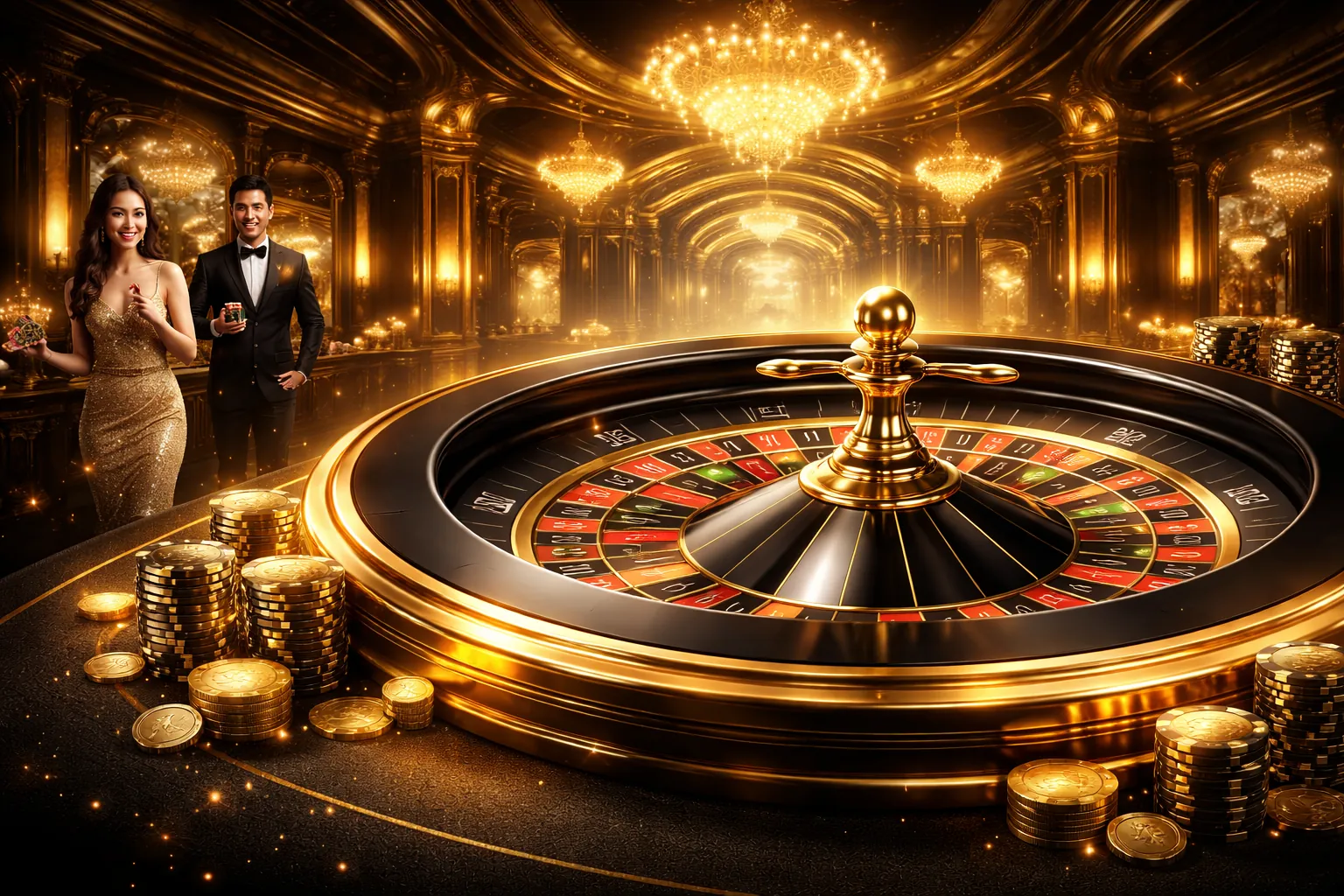 Hình ảnh minh họa dịch vụ hỗ trợ khách hàng 24/7 chuyên nghiệp của b123b com, tông màu Black Gold